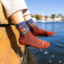 Chaussettes femme Darn Tough Wild Life Crew Lightweight With Cushion