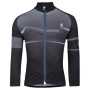Maillot vélo homme Dare 2b AEP Revolving L/S vert BlkWavePrint (YCD)