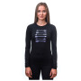 T-shirt femme Sensor Merino Wool PT Šípy dl.r.