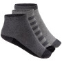 Chaussettes enfant Bejo Calzetti Short Jrb gris / noir Grey Melange/Dark Grey