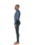 T-shirt fonctionnel homme Devold Wool Mesh 190 Zip Neck Man