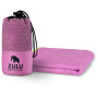 Serviette Zulu Comfort 85x150 cm violet / vert AfricanViolet