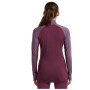 T-shirt fonctionnel femme Icebreaker Women Mer 200 ZoneKnit LS Half Zip