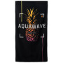 Serviette Aquawave Toflo vert Black Pinapple Print