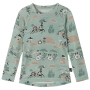 Sous-vêtements fonctionnels enfant Reima Moomin Trivsam Airy Green