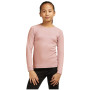 T-shirt fonctionnel enfant Icebreaker K 200 Oasis LS Crewe Pink Quartz