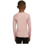 T-shirt fonctionnel enfant Icebreaker K 200 Oasis LS Crewe Pink Quartz