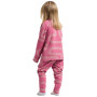Sous-vêtements fonctionnels enfant Didriksons Jadis Kids Pr Set 5 Path Heather Pink