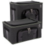 Boîte de rangement Bo-Camp Storage box set foldable M+L noir