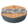 Ensemble vaisselle multi-pièces Robens Leaf Meal Kit bleue Ocean