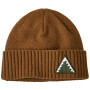 Bonnet d'hiver Patagonia Brodeo Beanie brun Dawn Tracks Patch: Shelter Brown