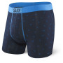Caleçon Saxx Vibe Boxer Brief bleue / noir NavyArrow