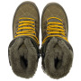 Bottes d'hiver enfant Regatta Elbourne Junior Bark Green/Sunset