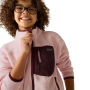 Sweat enfant Regatta Junior Frankie Warm Fleece Pink Haze/Fig