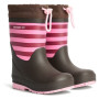 Bottes d'hiver enfant Tretorn Gränna Vinter Bristol Black růžová/hnědá 099/Bristol Black
