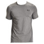 T-shirt homme Under Armour HG Armour Fitted SS girs CarbonHeather//Black
