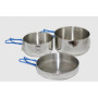 Set de vaisselle ALB forming K2 argenté