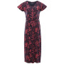 Robe Alpine Pro Fanera rouge / bleu mood indigo