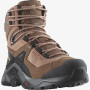 Bottes randonnée femme Salomon Quest Element Gore-Tex brun Mocha Mousse / Pewter / Marine Blue