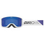 Masques ski Giro Sagen White Angles-Grey Cobalt/Yellow