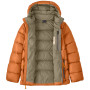 Veste enfant Patagonia K's Hi-Loft Down Sweater Hoody - Marigold