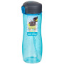 Bouteille Sistema Tritan Quick Flip 800ml bleu clair