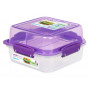 Boîte aliments Sistema Lunch Stack To Go Square 1,24l