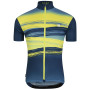 Maillot vélo homme Dare 2b AEP Pedal S/S Jersey bleu / jaune Moonlight Denim Tread Print
