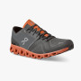 Chaussures de running hommes On Running Cloud X 2 noir / orange Rust | Rock