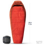 Sac de couchage femmes Sea to Summit Hamelin Women's -9C Regular