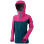 Veste femme Dynafit Beast Hybrid W Jkt rose / bleu Flamingo/