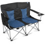 Chaise Kampa Lofa Double vert / bleu Midnight