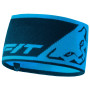 Bandeau Dynafit Leopard Logo Headband bleu foncé Frost/