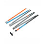 Sonde avalanche Ortovox Probe Alu 280 bleu / orange Silver
