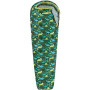 Sac de couchage enfant Loap Base Dinos green