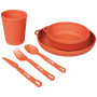 Ensemble vaisselle Zulu Easy Picnic Set 6in1
