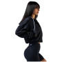 Sweat-shirt femme Nebbia Black zip-up hoodie Power