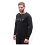 T-shirt fonctionnel homme Sensor Merino Blend Elements black