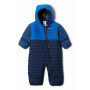 Combinaison enfant Columbia Powder Lite Reversible Bunting bleue CollaNavyBrightIndigoNightTide