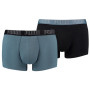 Caleçon homme Puma Basic Trunk 2P bleue blue