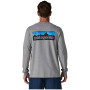 T-shirt homme Patagonia P-6 Logo Responsibili Tee LS