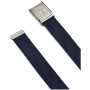 Ceinture Under Armour M's Webbing Belt bleu foncé Midnight Navy / Khaki Base / Silver