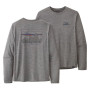 T-shirt homme Patagonia M's L/S Cap Cool Daily Graphic Shirt