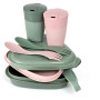 Set de vaisselle Light My Fire Pack'n EatKit rose / vert Sandygreen/Dustypink