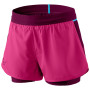 Short femme Dynafit Alpine Pro W 2/1 Short bordeau Flamingo