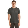 T-shirt fonctionnel homme Icebreaker Merino Blend Core SS Tee Single Line Camp