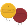 Localisateur FIXED Sense Smart Tracker - Duo Pack jaune / rouge