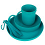 Set de vaisselle Sea to Summit Delta Camp Set bleue Pacific Blue