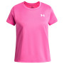 T-shirt fonctionnel enfant Under Armour UA Tech SSc Pink Frenzy