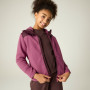 Sweatshirt enfant Regatta Myla Hybrid Jacket Fig/Violet